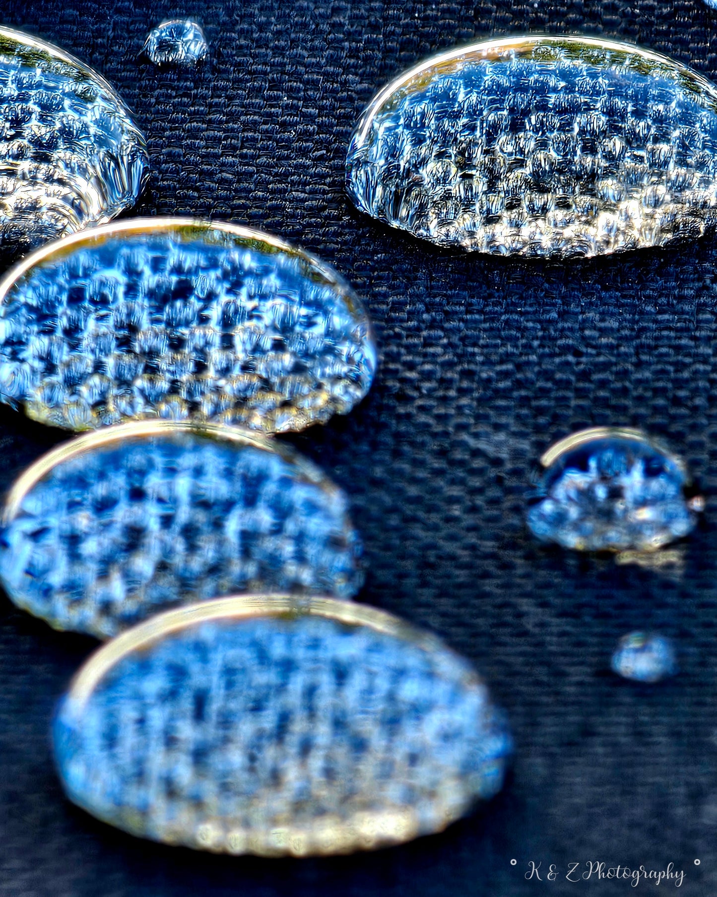 Water Drops Landscape Photography Canvas 8x10